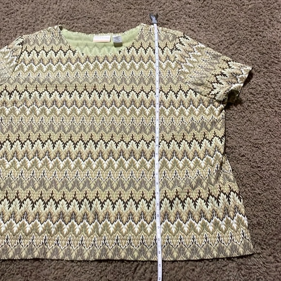 Women’s New without tags Alfred Dunner 3/4 sleeve top. Sz 2X - Picture 8 of 10